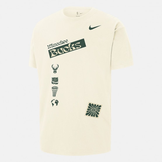 Nike NBA Courtside Milwaukee Bucks Men's Basketball T-shirt