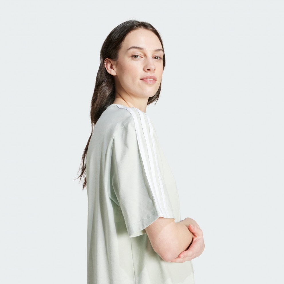 adidas Essentials 3-Stripes Single Jersey Boyfriend Tee D