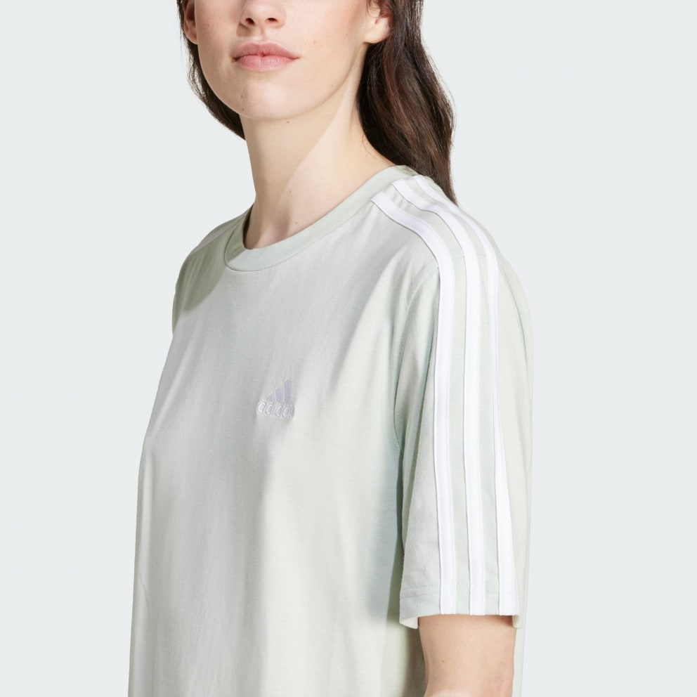 adidas Essentials 3-Stripes Single Jersey Boyfriend Tee D