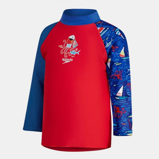 Speedo Boys Digital Long Sleeve Rash Top Μαγιώ Εισ