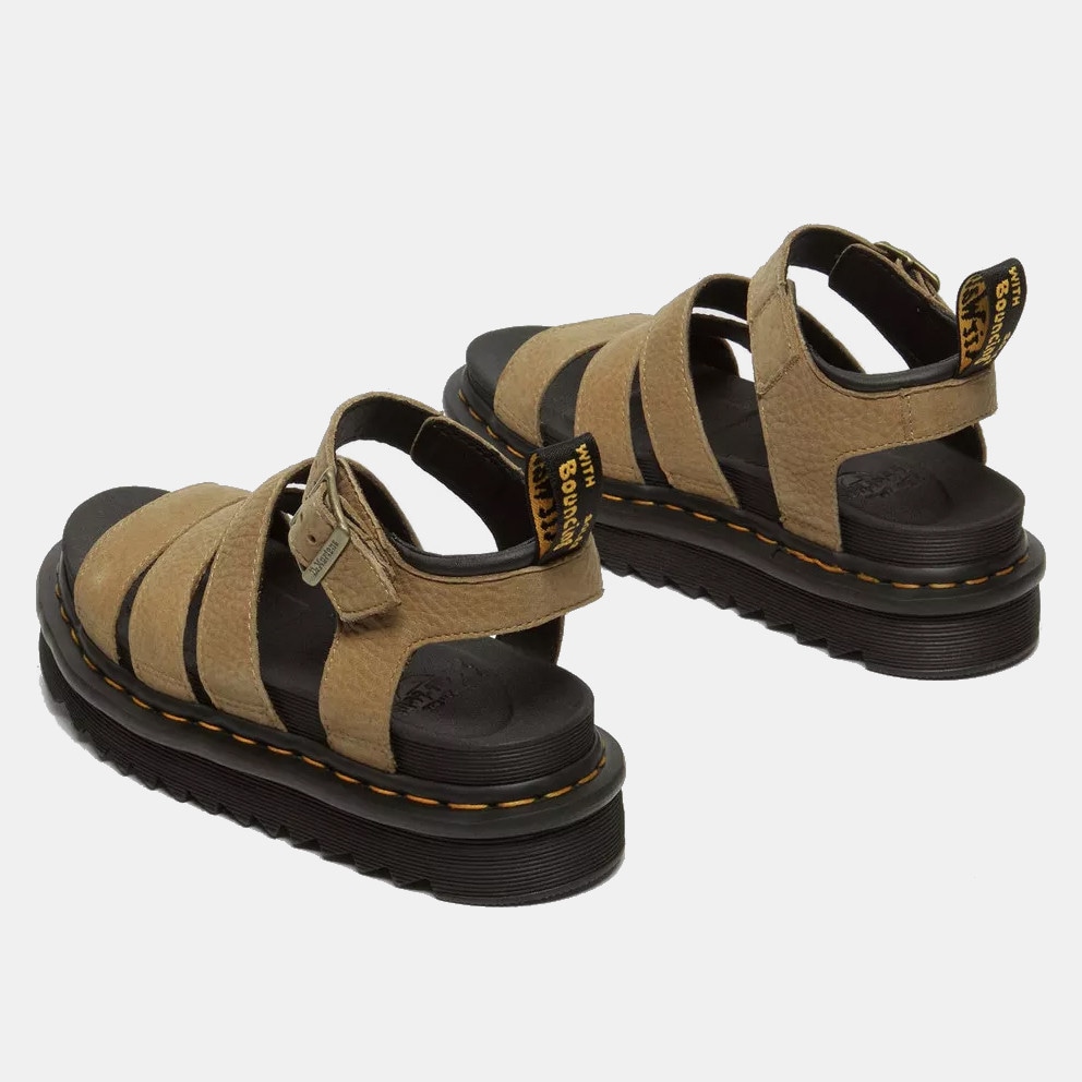 Dr.Martens Blaire Tumbled Nubuck Γυναικεία Σανδάλια