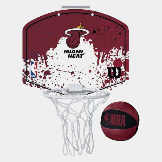 Wilson Nba Team Mini Hoop Mia Heat