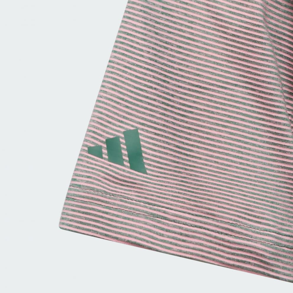 adidas Ottoman Striped Short Sleeve Polo Shirt Kids