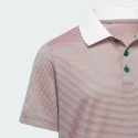 adidas Ottoman Striped Short Sleeve Polo Shirt Kids