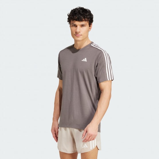 adidas Own The Run 3-Stripes Ανδρικό T-shirt