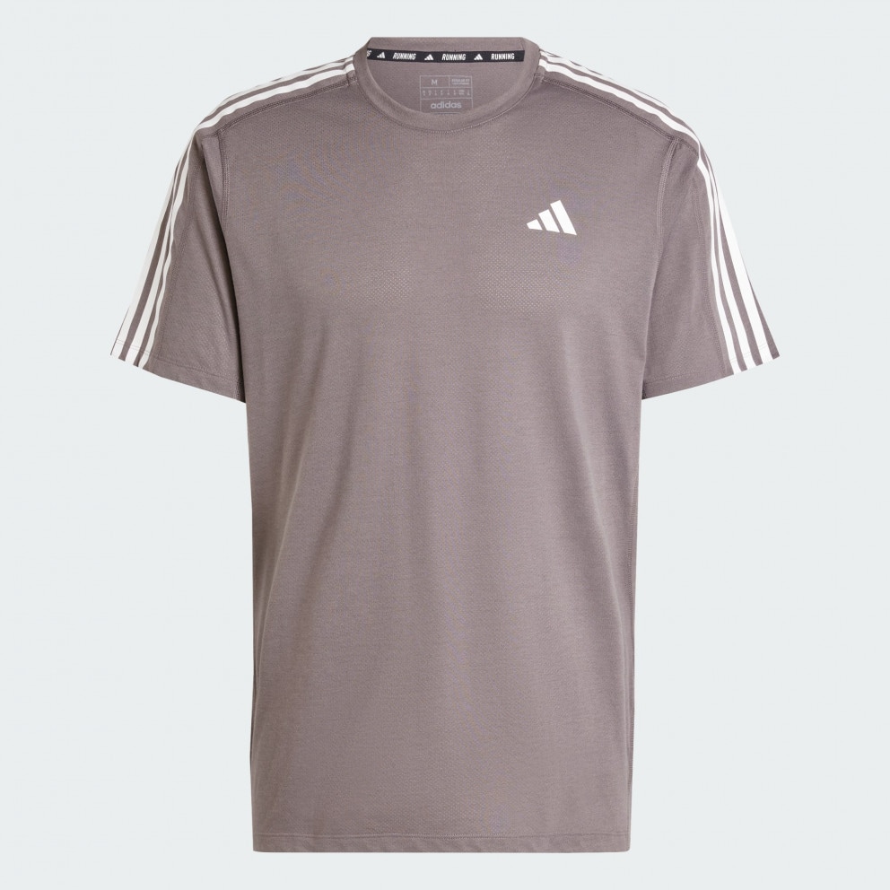 adidas Own The Run 3-Stripes Ανδρικό T-shirt