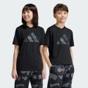 adidas Train Essentials Seasonal Print Tee Kids