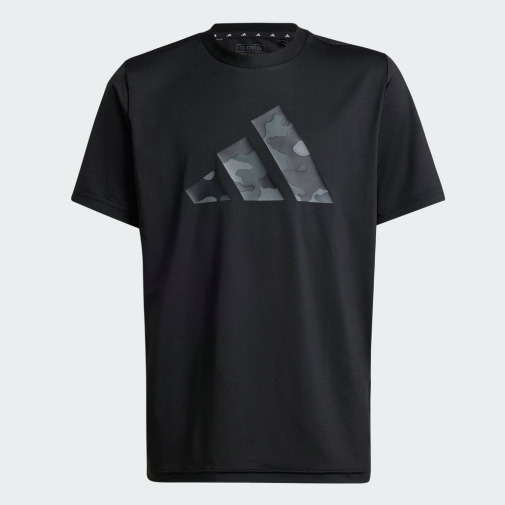 adidas Train Essentials Seasonal Print Tee Kids