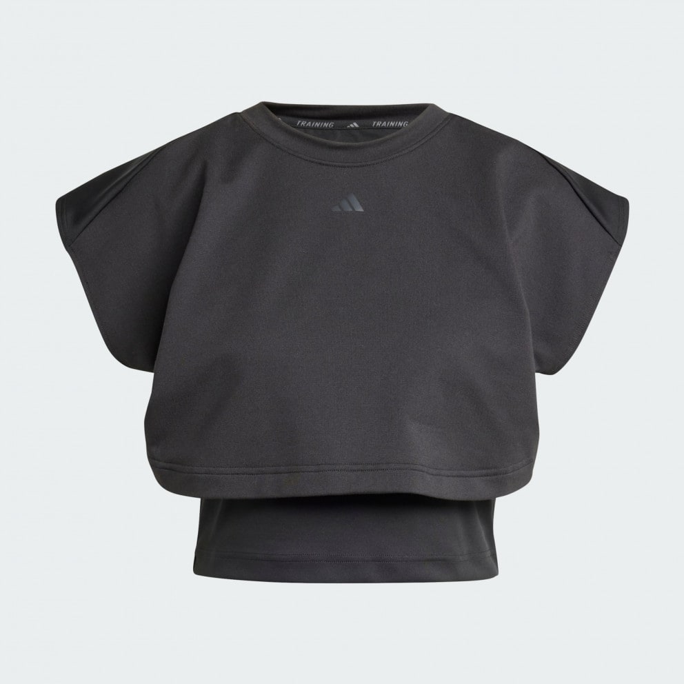 adidas Power Boxy French Terry 3-Stripes Γυναικείο Αμάνικο
