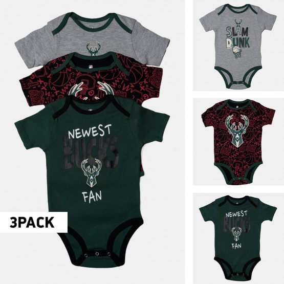 NBA Slam Dunk 3Pc Ss Creeper Set