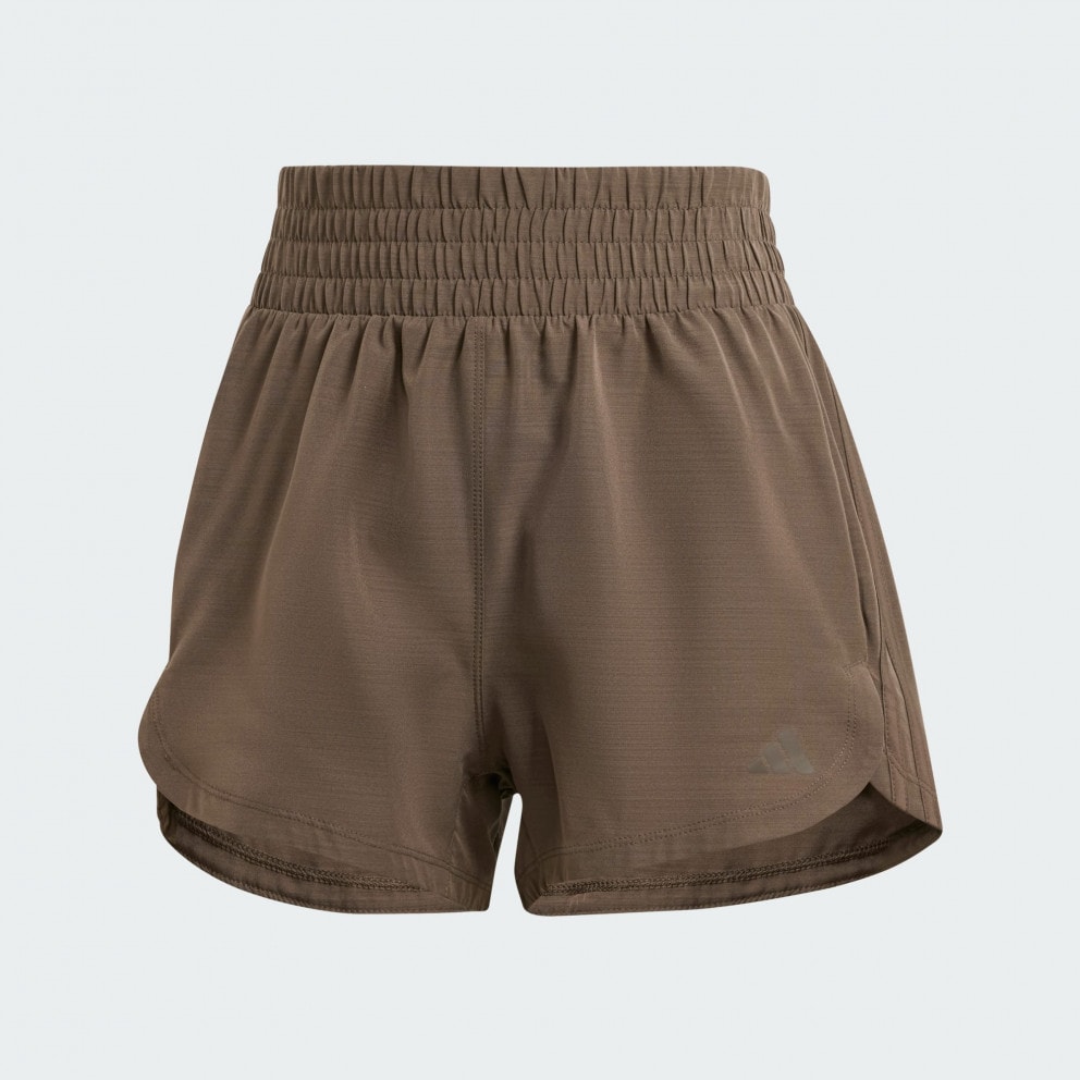 adidas Pacer Training 3-Stripes Woven High-Rise Shorts