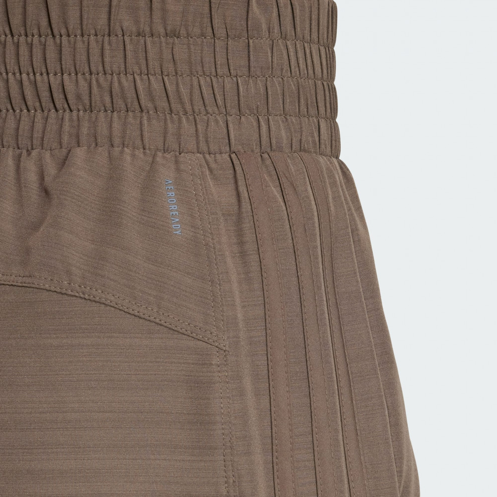 adidas Pacer Training 3-Stripes Woven High-Rise Shorts