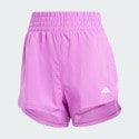adidas Pacer Training 3-Stripes Woven High-Rise Shorts