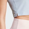 adidas Lounge Ribbed Crop Tee