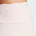adidas Lounge Ribbed High-Waist Bike Shorts