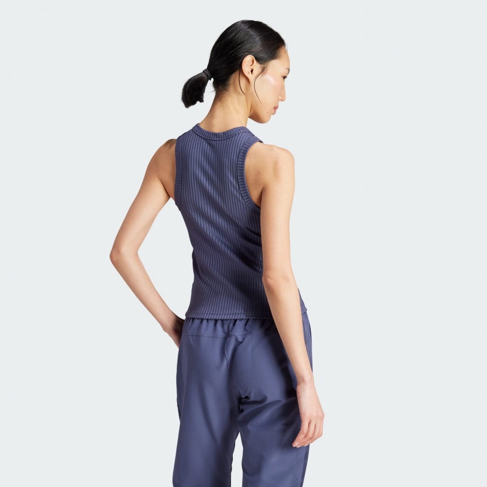 adidas All Gym Seasonal Rib Tight Fit Tonal 3-Stripes Tan