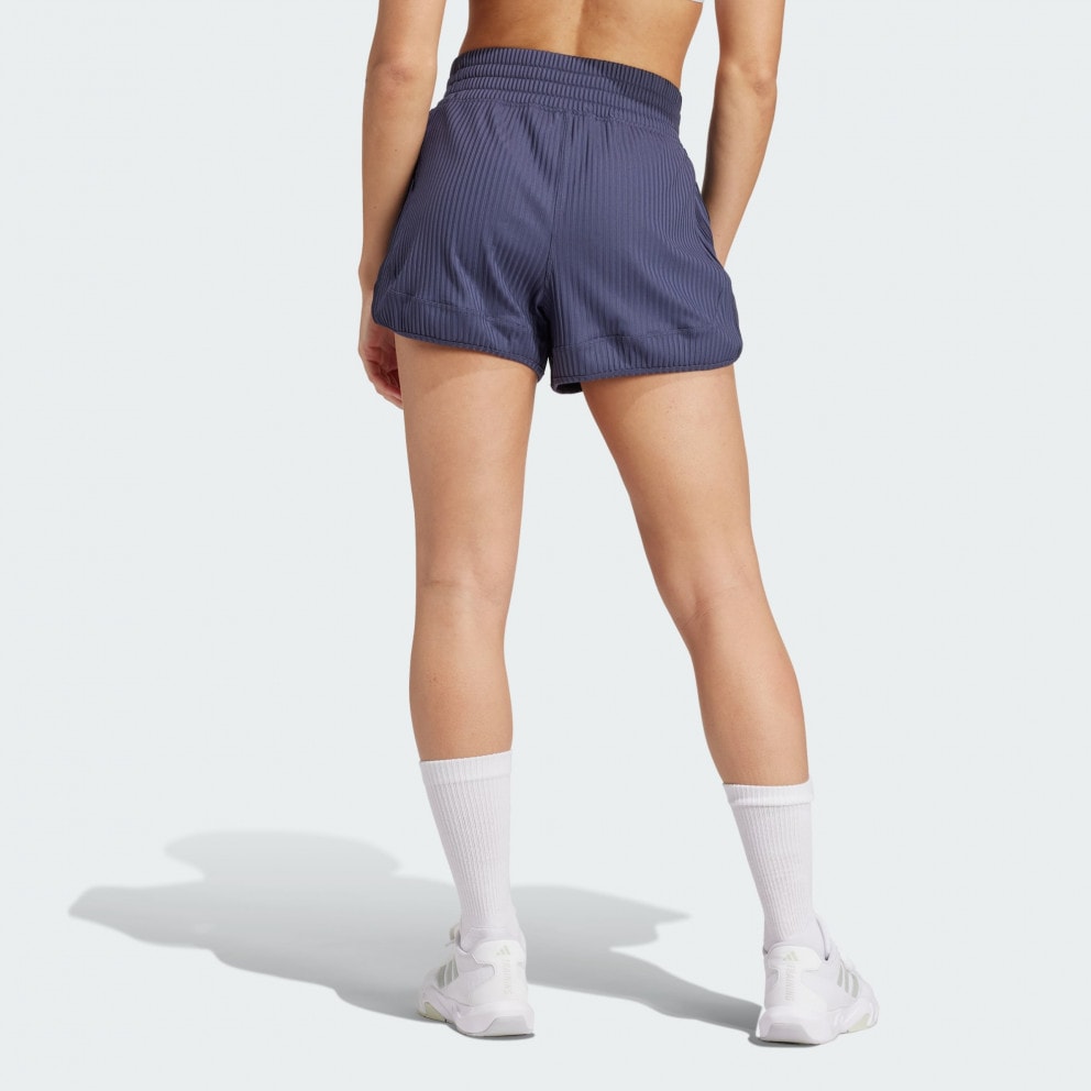 adidas Pacer All Gym Seasonal Rib High-Rise Tonal 3-Strip