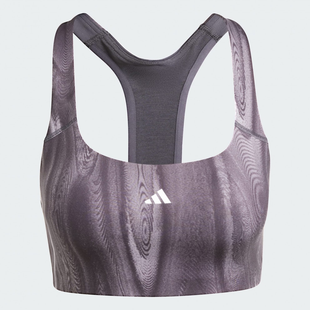 adidas Powerimpact Training Medium-Support 3-Stripes Bra