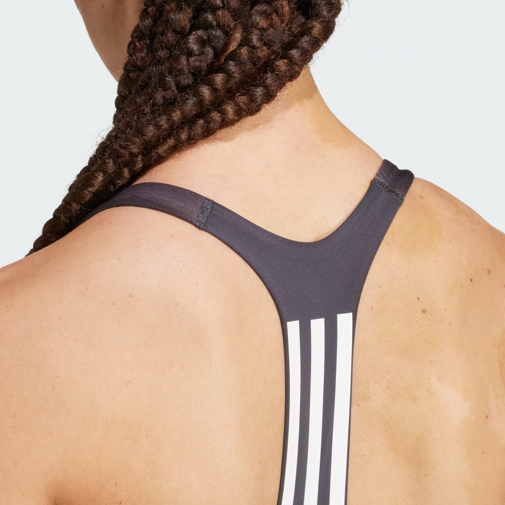 adidas Powerimpact Training Medium-Support 3-Stripes Bra