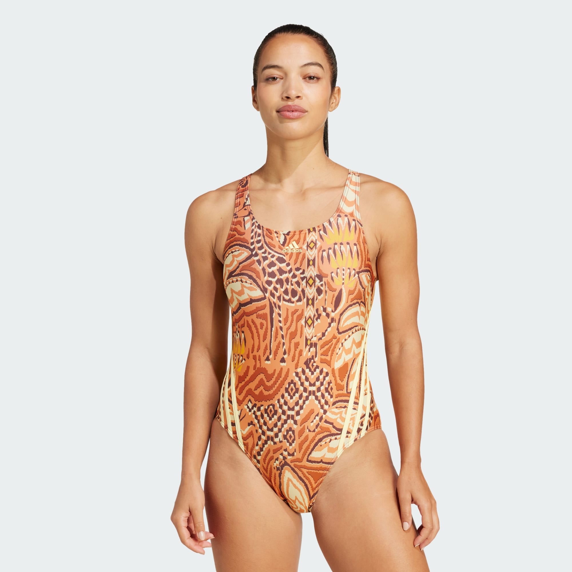  adidas Adidas X Farm Rio 3-Stripes Swimsuit (9000194235_79700) 2025