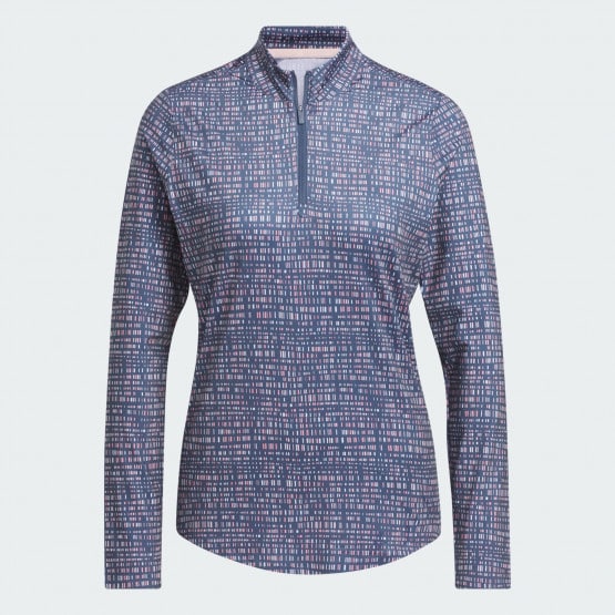 adidas Ultimate365 Printed Quarter Zip Mock
