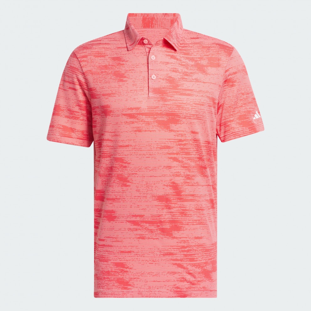 adidas Ultimate365 Textured Stripe Polo Shirt