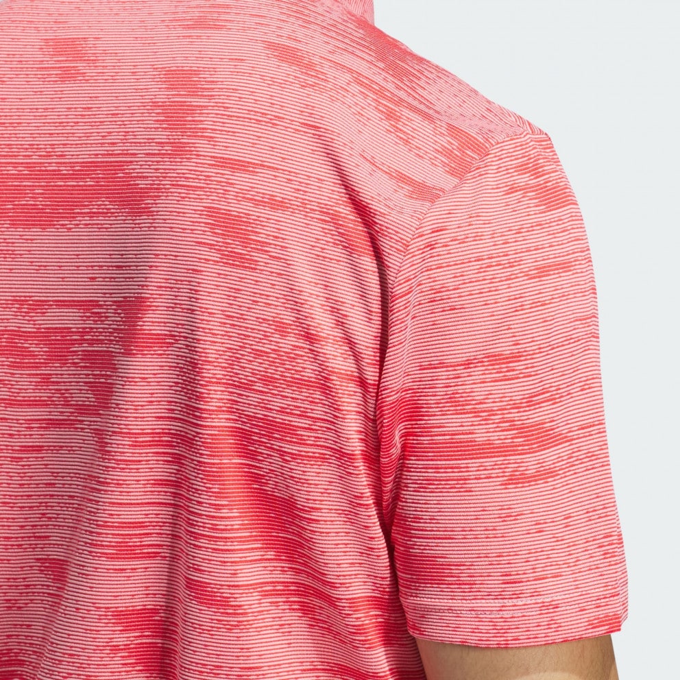 adidas Ultimate365 Textured Stripe Polo Shirt