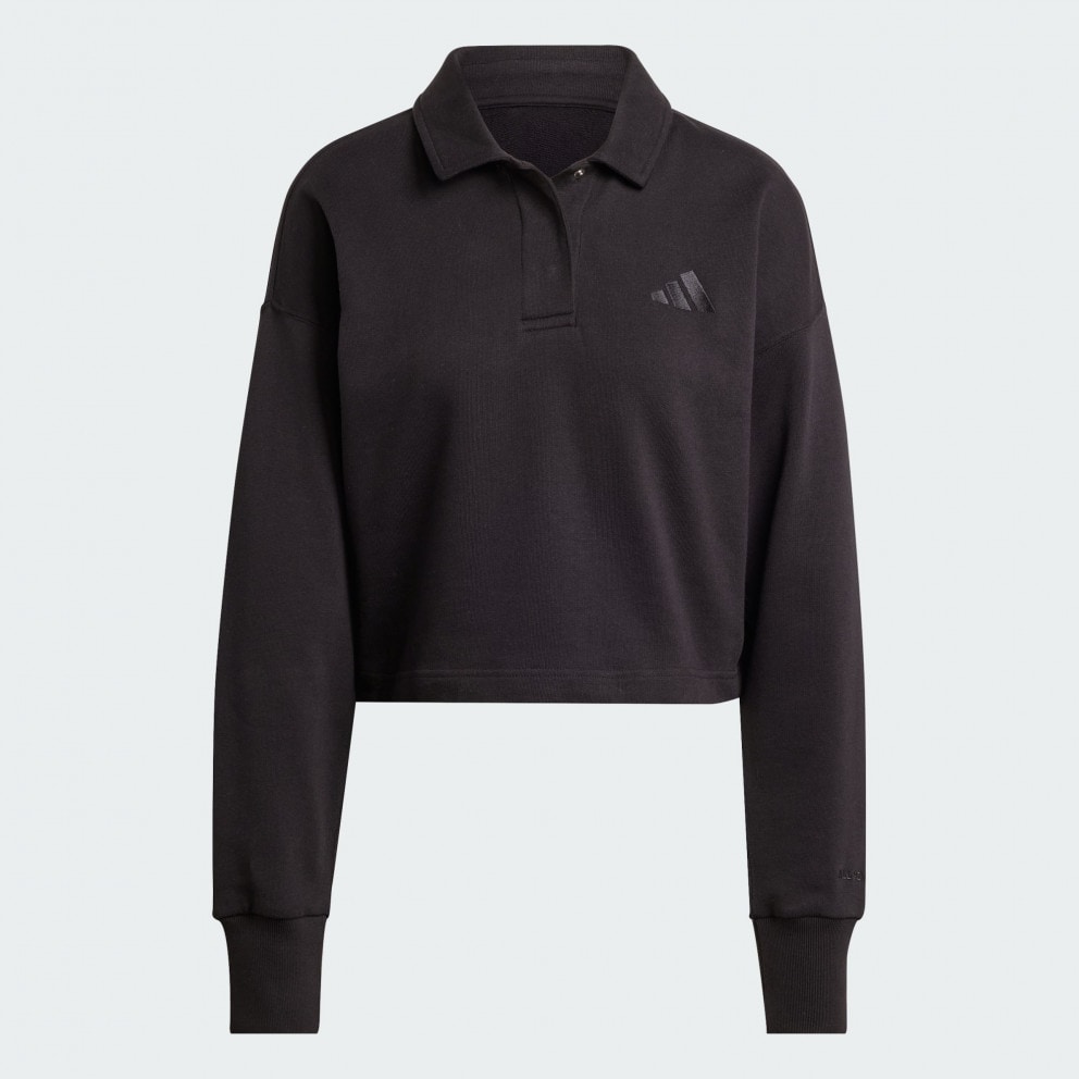 adidas All Szn French Terry Polo Sweatshirt