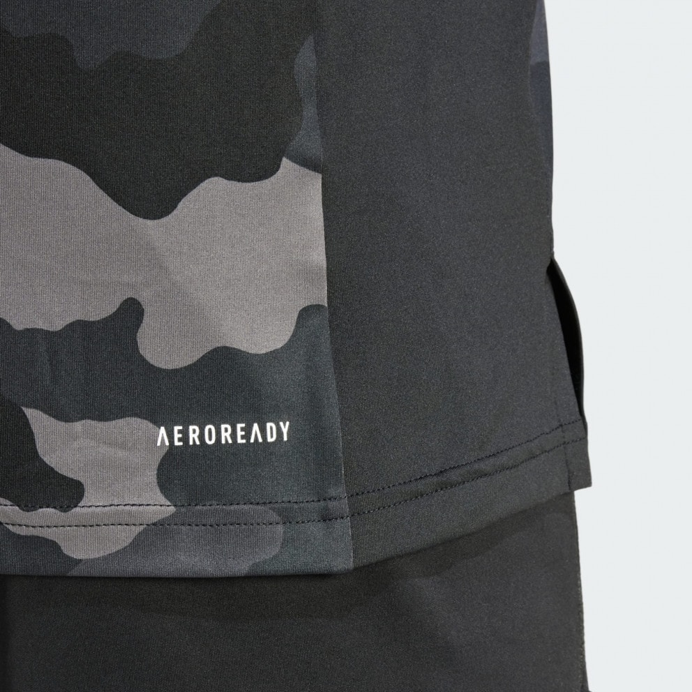 adidas Train Essentials Camo Allover Print Tee