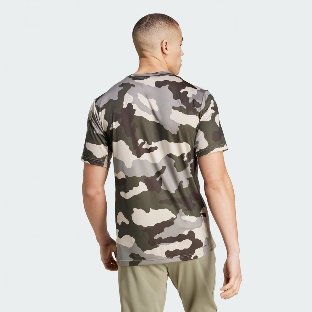 adidas Train Essentials Camo Allover Print Tee