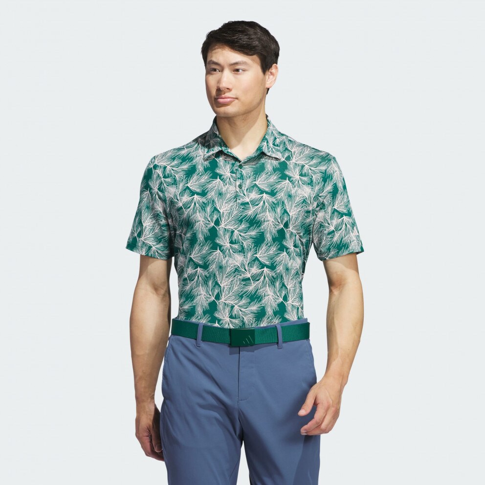 adidas Ultimate365 Mesh Print Polo Shirt