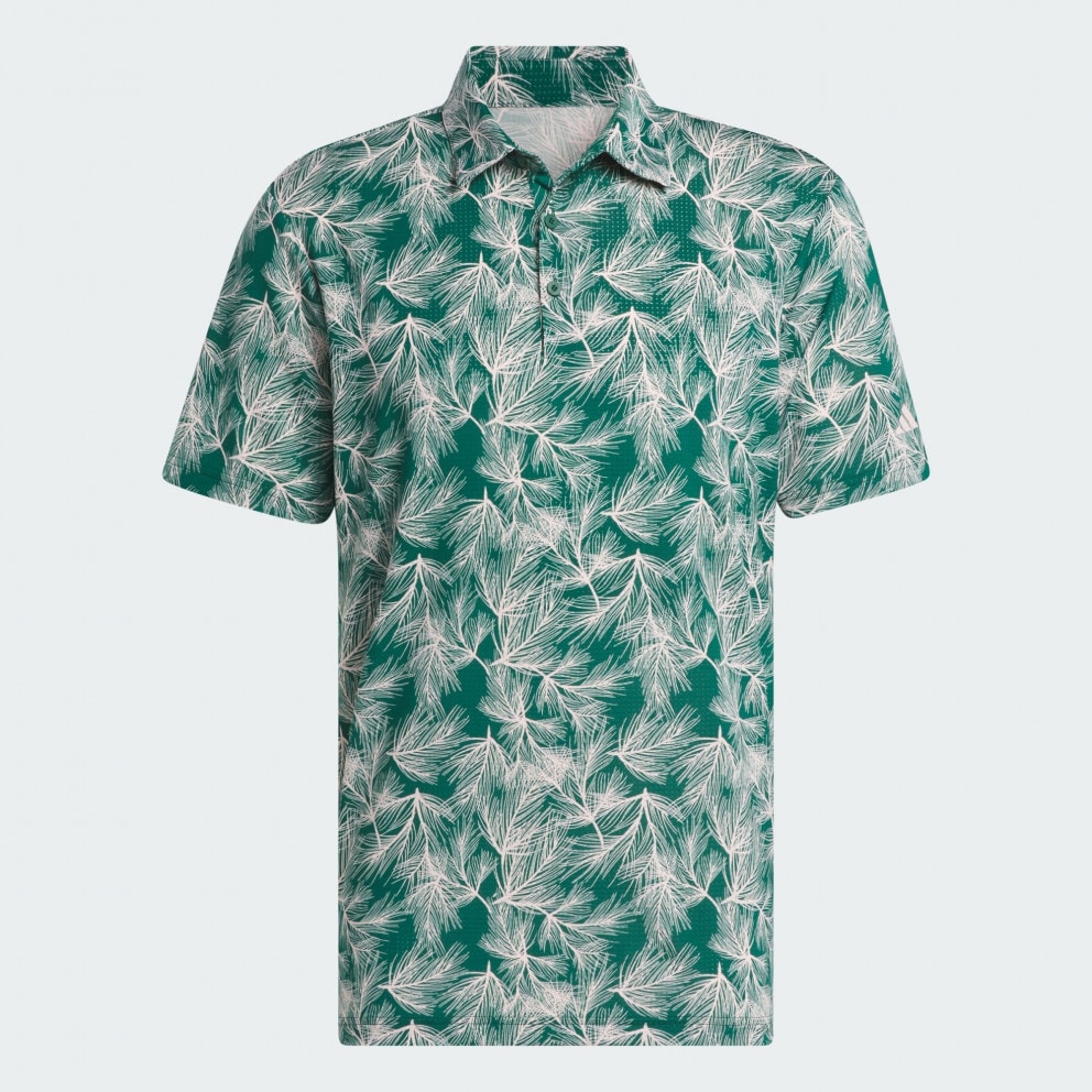 adidas Ultimate365 Mesh Print Polo Shirt