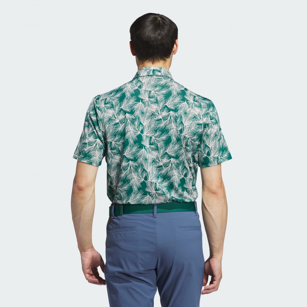 adidas Ultimate365 Mesh Print Polo Shirt