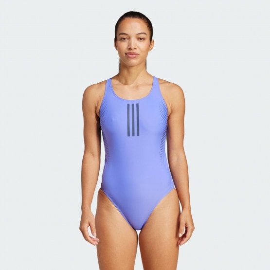 adidas 3-Stripes Graphic V-Back Swimsuit