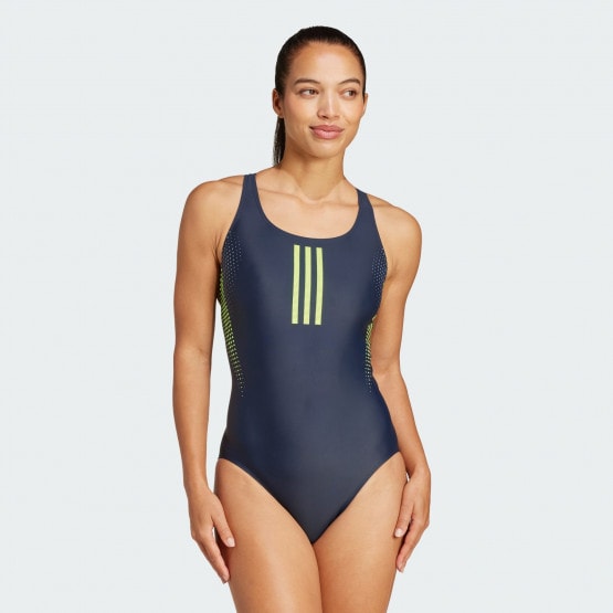 adidas 3-Stripes Graphic V-Back Swimsuit