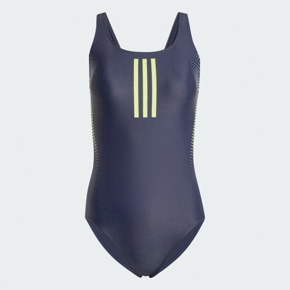 adidas 3-Stripes Graphic V-Back Swimsuit