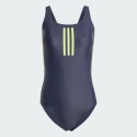 adidas 3-Stripes Graphic V-Back Swimsuit