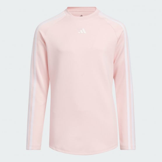adidas Aeroready Upf Mock Regular Fit Παιδική Μπλούζα με Μακρύ Μανίκι