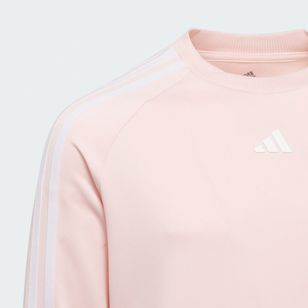 adidas Aeroready Upf Mock Regular Fit Παιδική Μπλούζα με Μακρύ Μανίκι