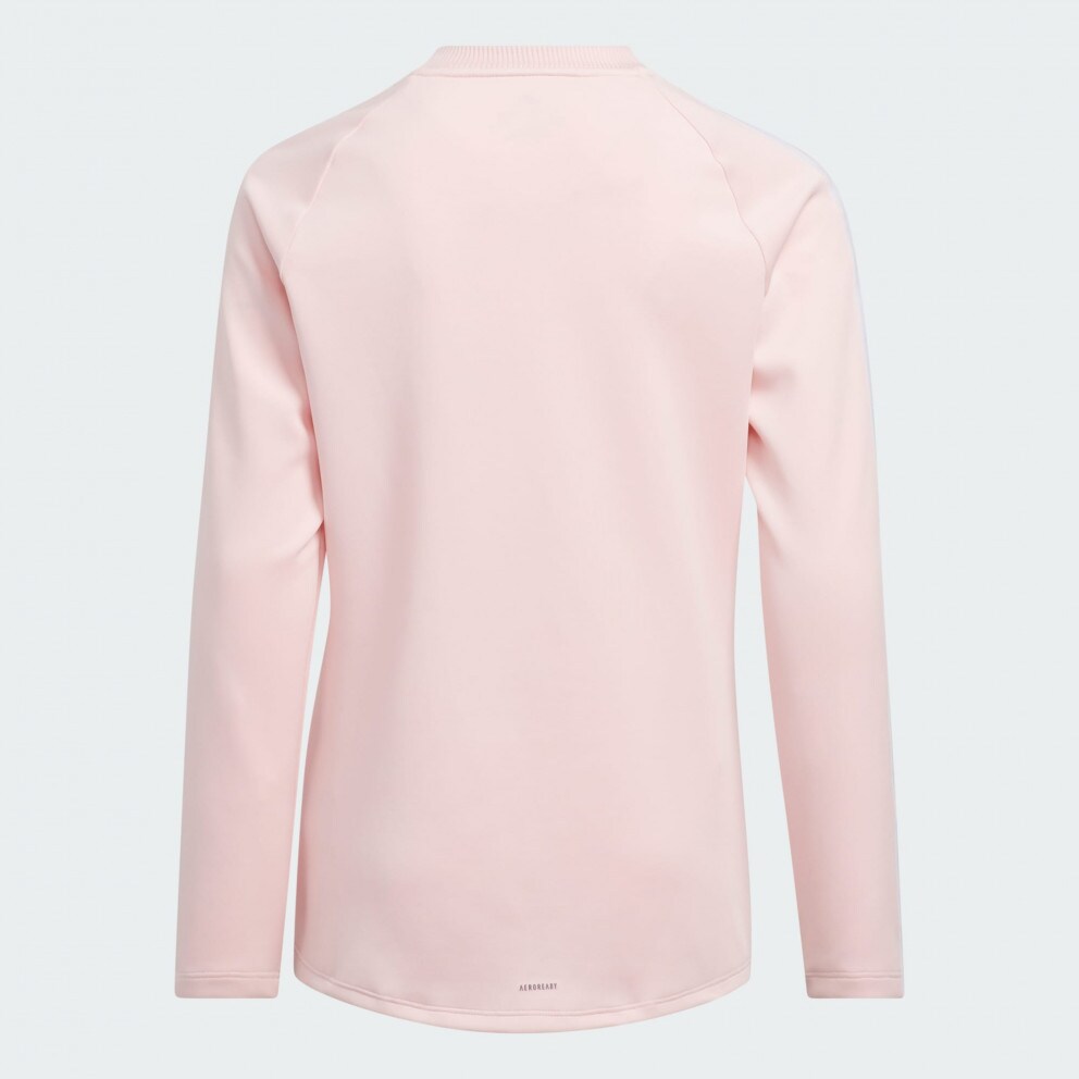 adidas Aeroready Upf Mock Regular Fit Παιδική Μπλούζα με Μακρύ Μανίκι