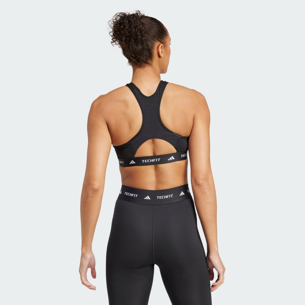adidas Techfit Medium-Support High-Neck Bra