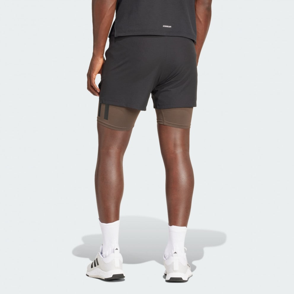 adidas Power Workout Two-In-One Shorts