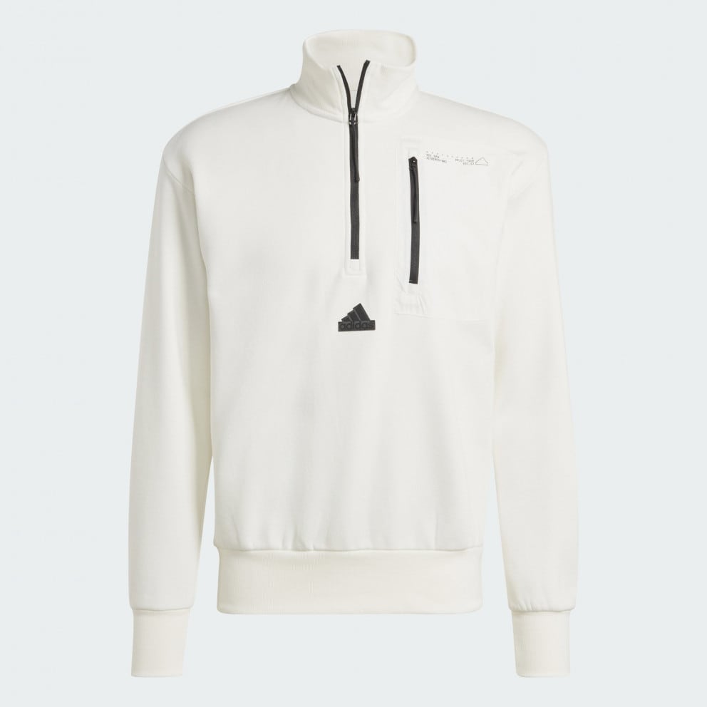 adidas City Escape Fleece Half-Zip Sweatshirt
