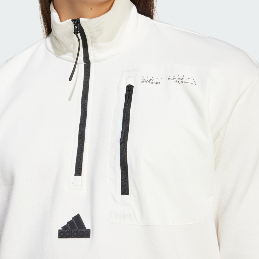 adidas City Escape Fleece Half-Zip Sweatshirt