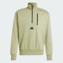 adidas City Escape Fleece Half-Zip Sweatshirt