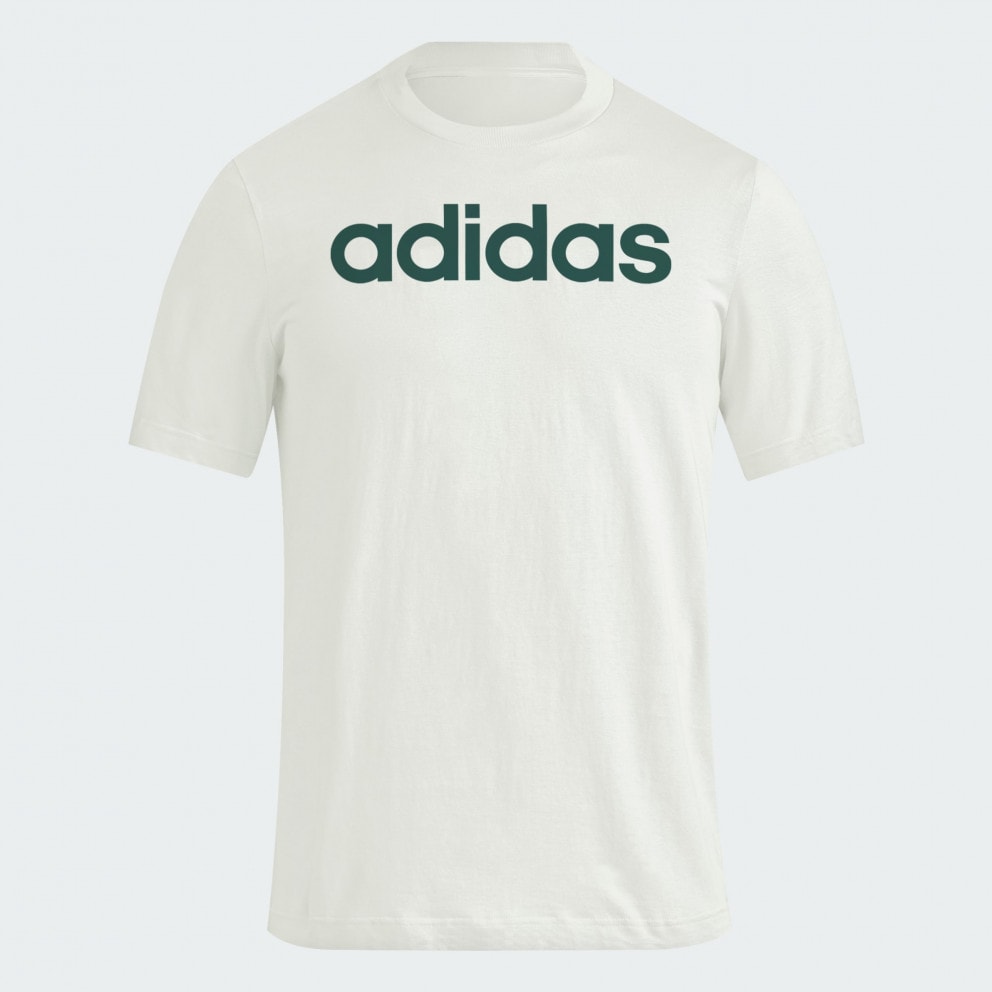 adidas Essentials Single Jersey Linear Embroidered Logo Men's T-shirt