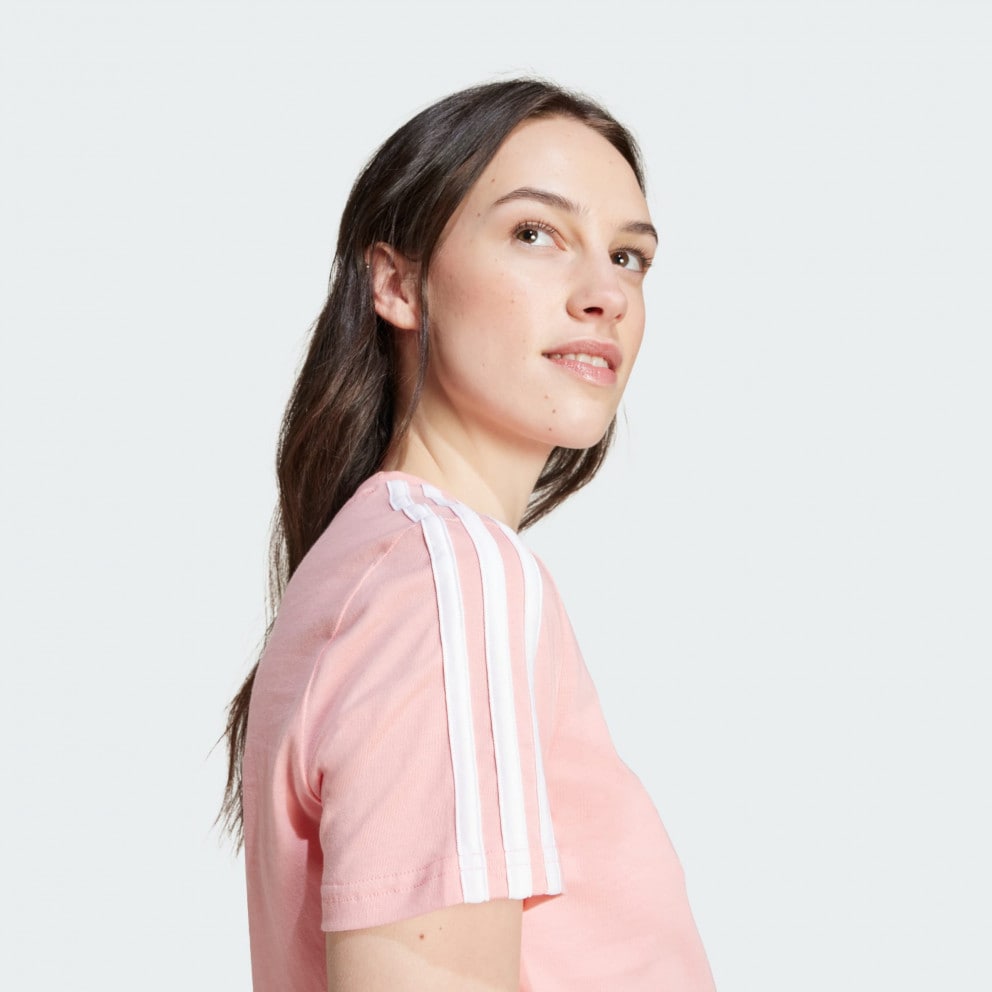 adidas Essentials Slim 3-Stripes Tee
