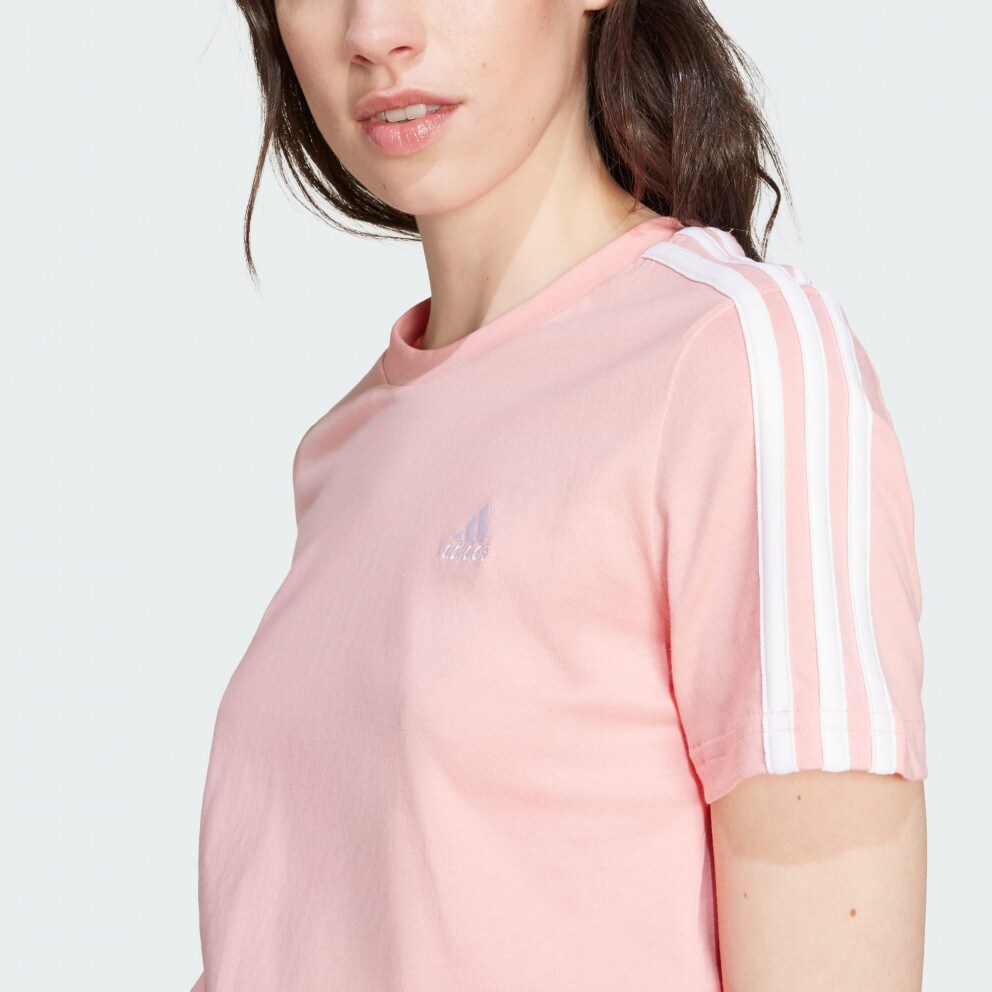 adidas Essentials Slim 3-Stripes Tee