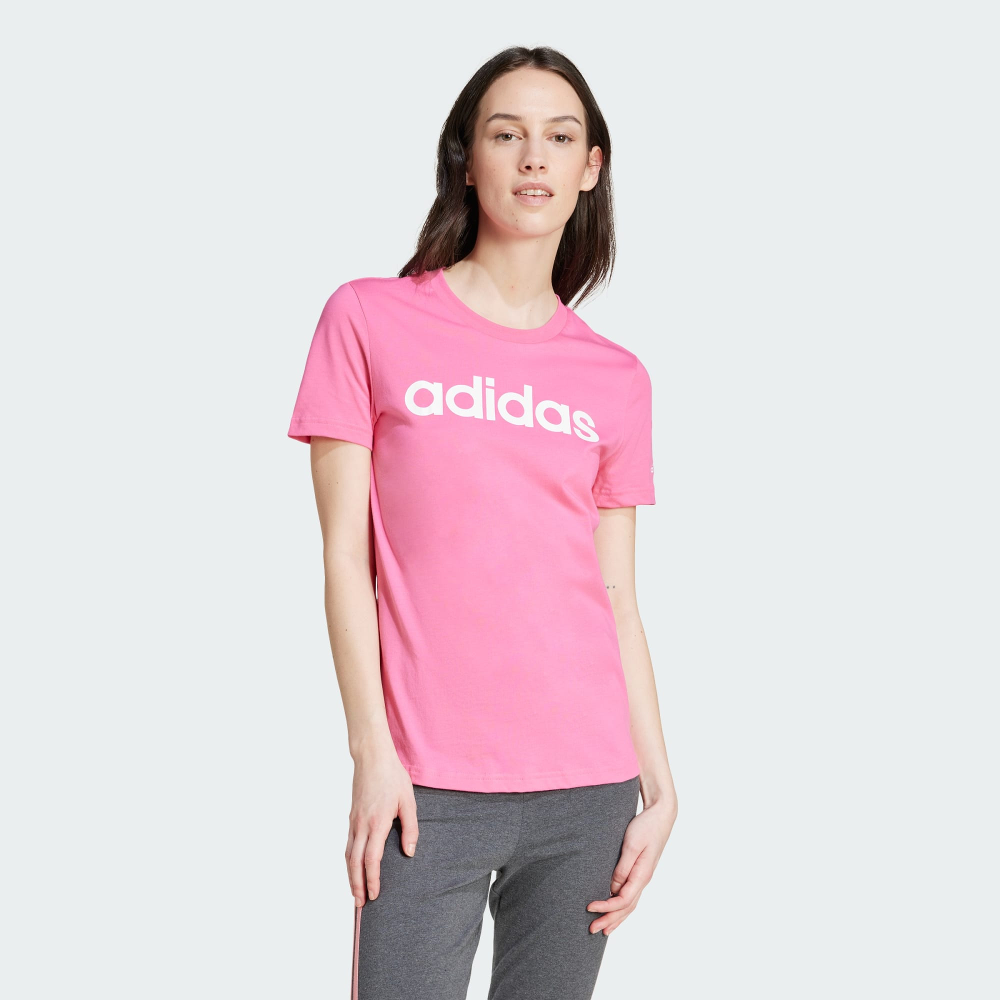  adidas Loungwear Essentials Slim Logo Γυναικείο T-shirt (9000194894_74456) 2025