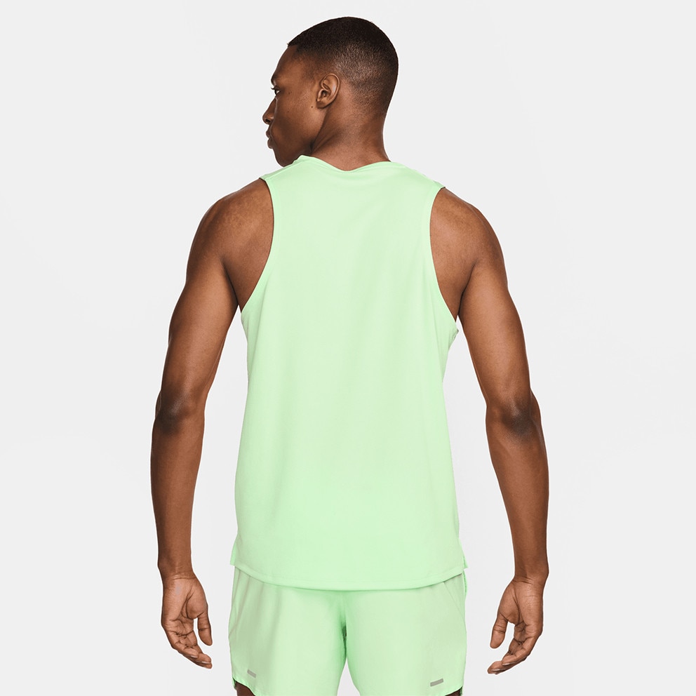 Nike Miler Dri-FIT Aνδρικό Αμάνικο για Τρέξιμο